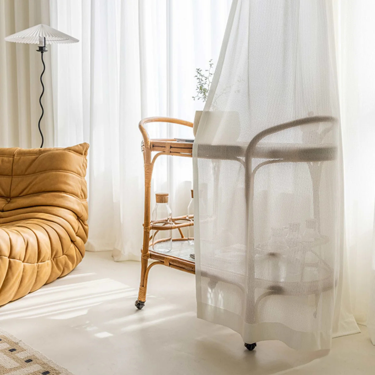 Kedi Dostu Tül Perde