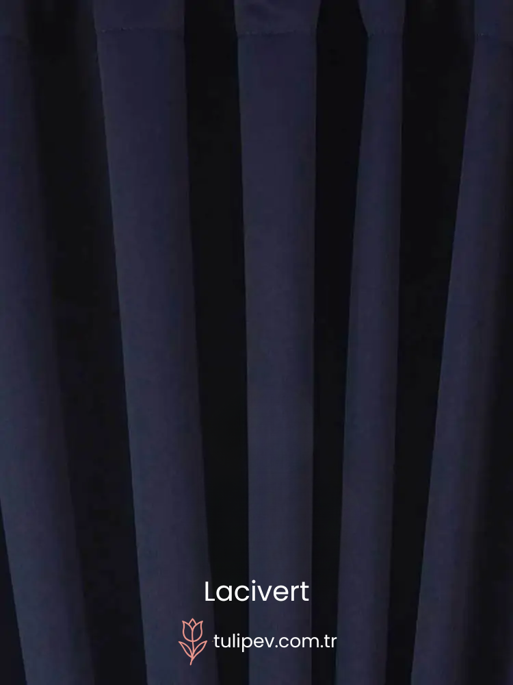 Lacivert Blackout Perde