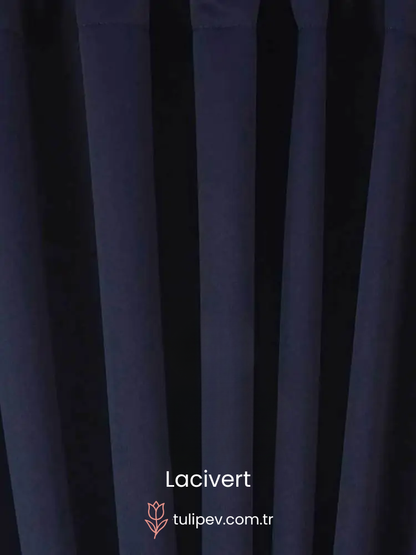 Lacivert Blackout Perde