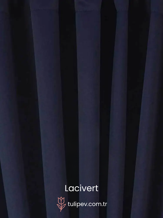 Koyu Lacivert Blackout Perde