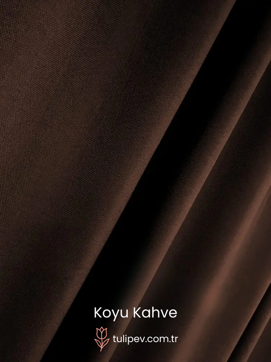 Kahve Blackout Perde