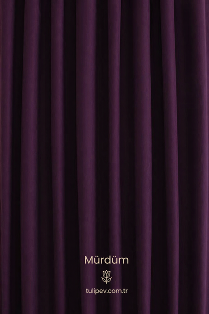 Mürdüm Blackout Perde