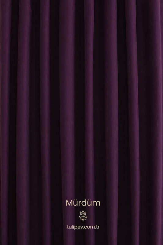 Mürdüm Blackout Perde