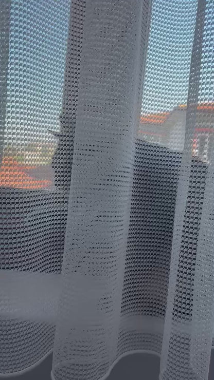 Kedi Dostu Tül Perde